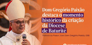 Arcebispo pede orações pela nova Diocese de Baturité