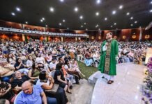 Pe. Helano convida fiéis a participarem do Tríduo e Novena como preparação para as missas da Padroeira